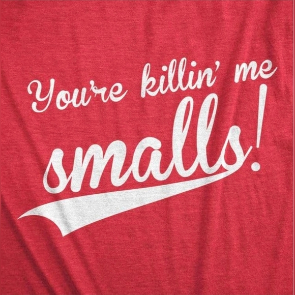 Crazy Dog Funny Men's T-Shirts- You're Killin' Me Smalls! Size 2XL, New - Picture 2 of 3